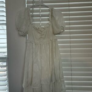 Altar'd State White Mini Dress